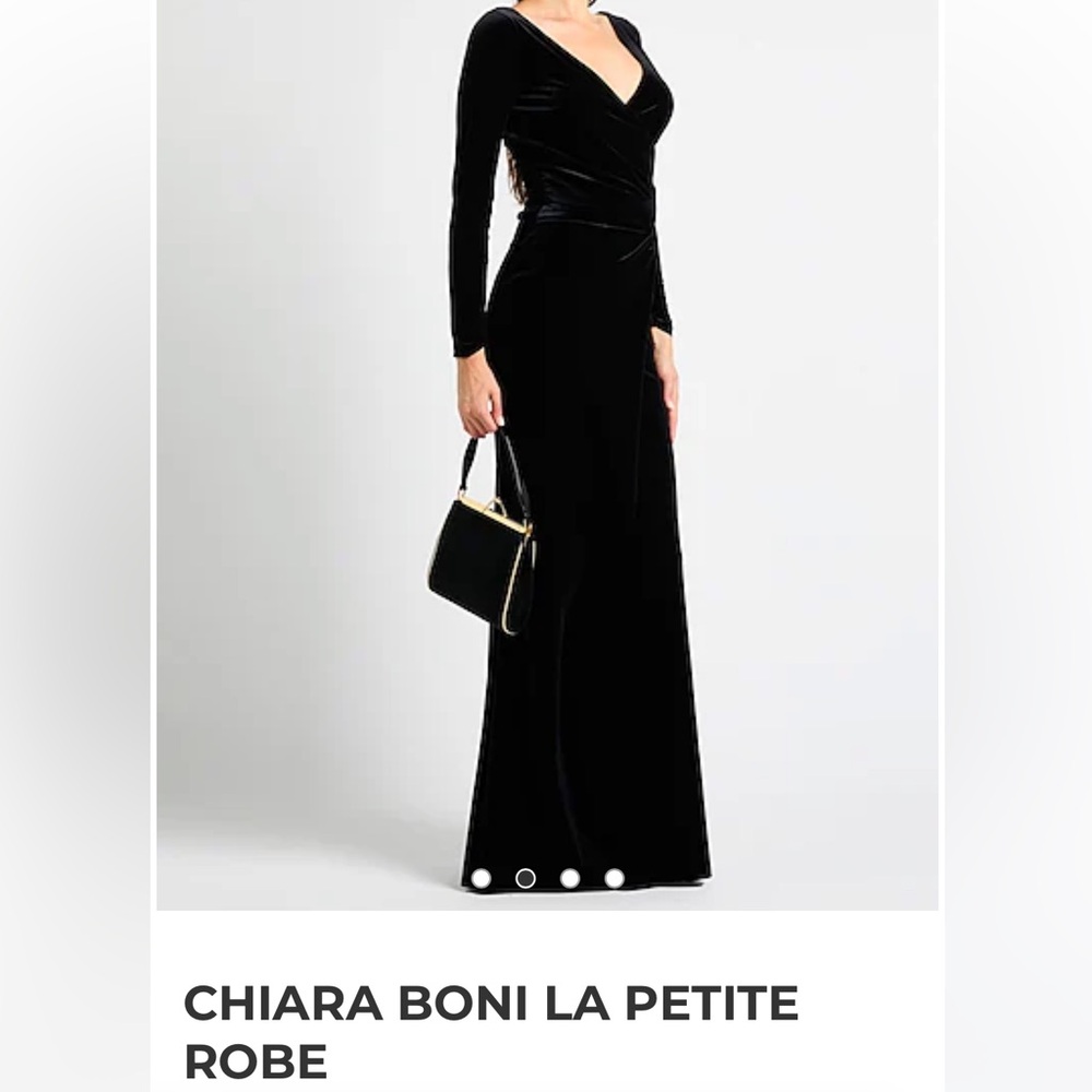 Chiara Boni la Petite Boutique Velvet Gown